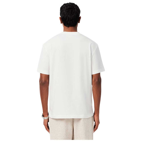 Lacoste Ανδρική κοντομάνικη μπλούζα Regular Fit Signature Cotton T-shirt